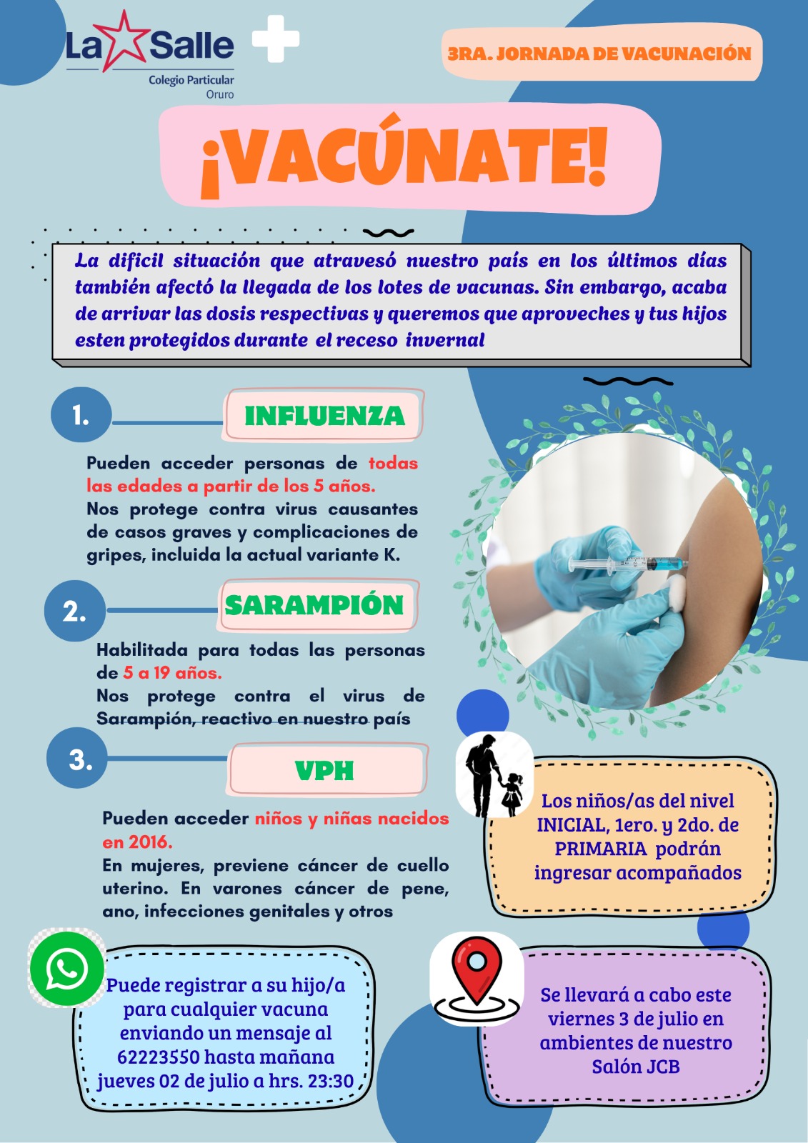 Imagen del comunicado