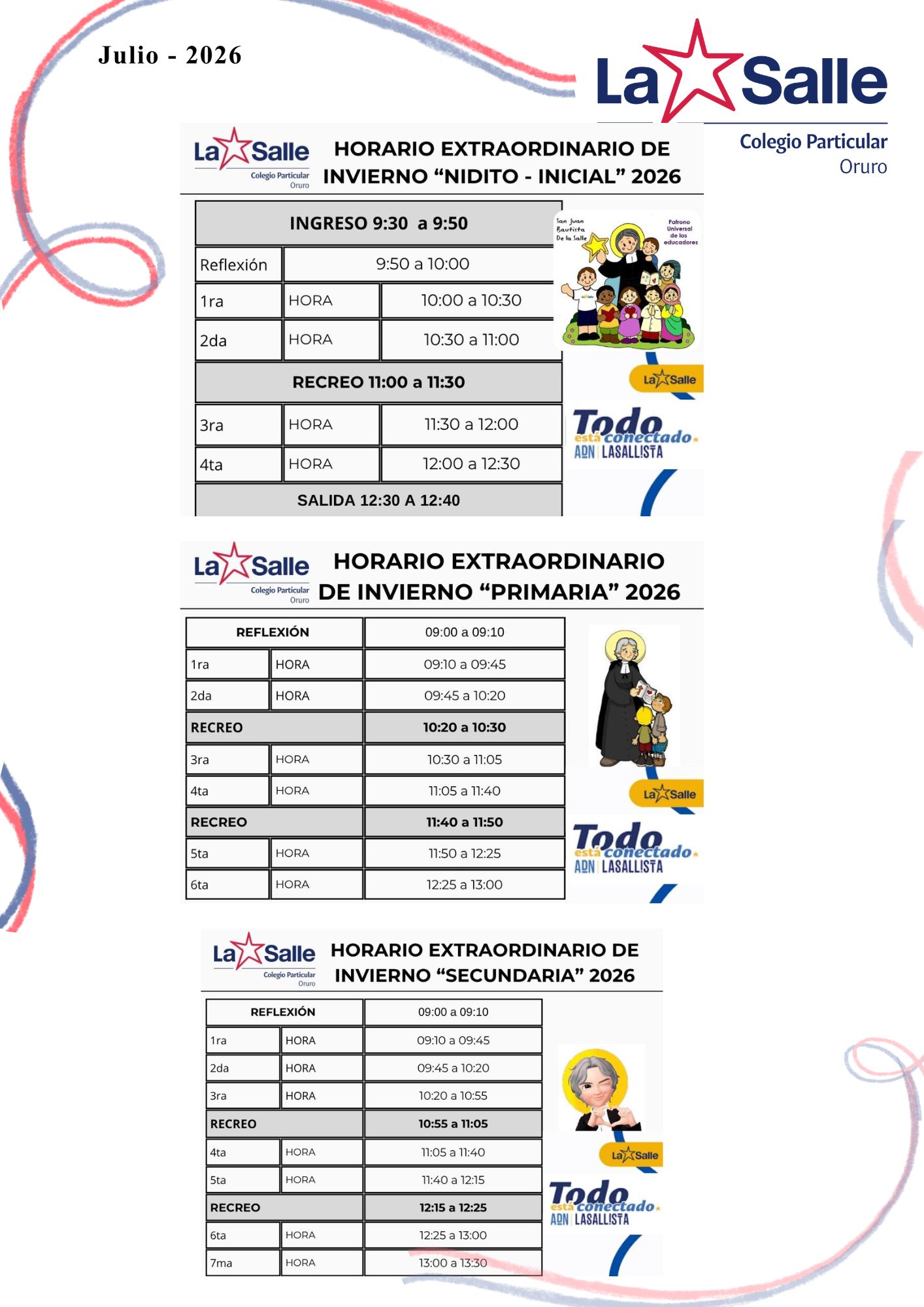 Imagen del comunicado