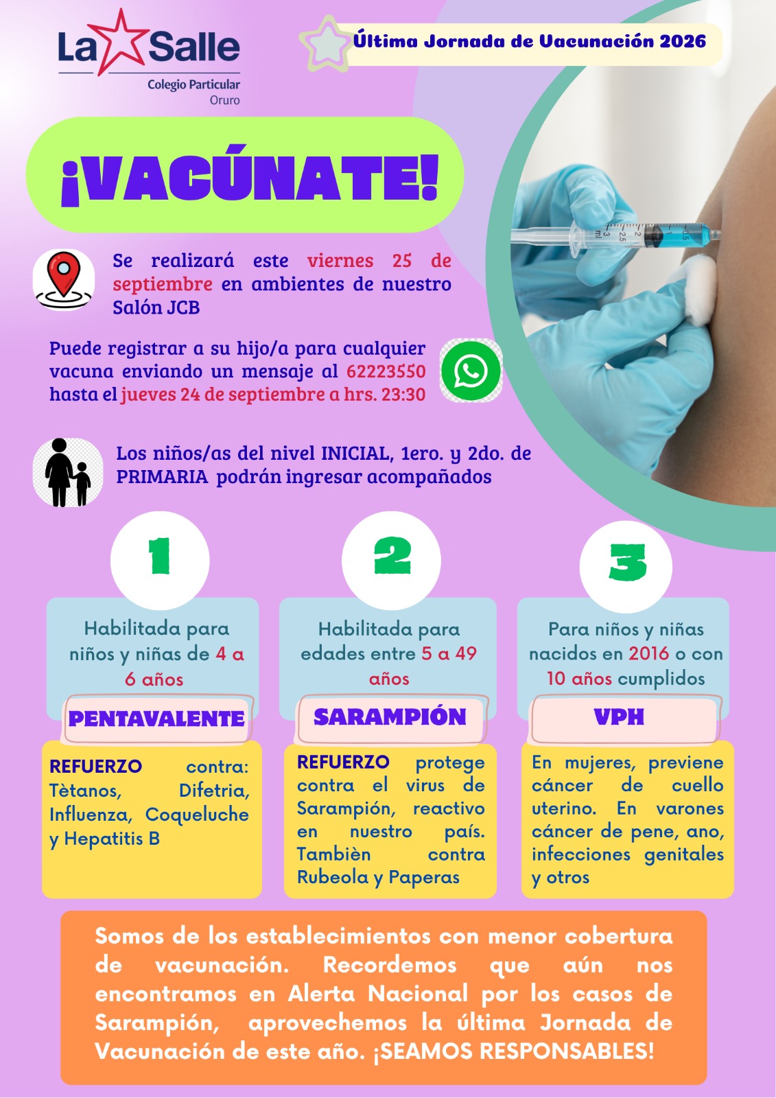 Imagen del comunicado